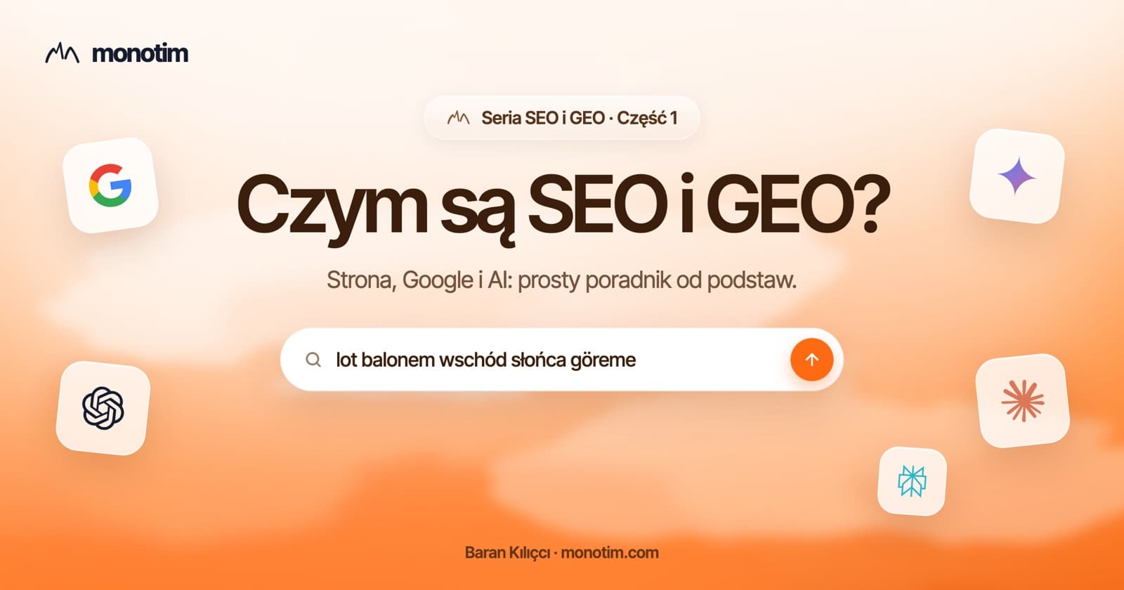 Czym są SEO i GEO? Schemat w trzech krokach: strona internetowa, wyszukiwanie w Google i rekomendacja AI