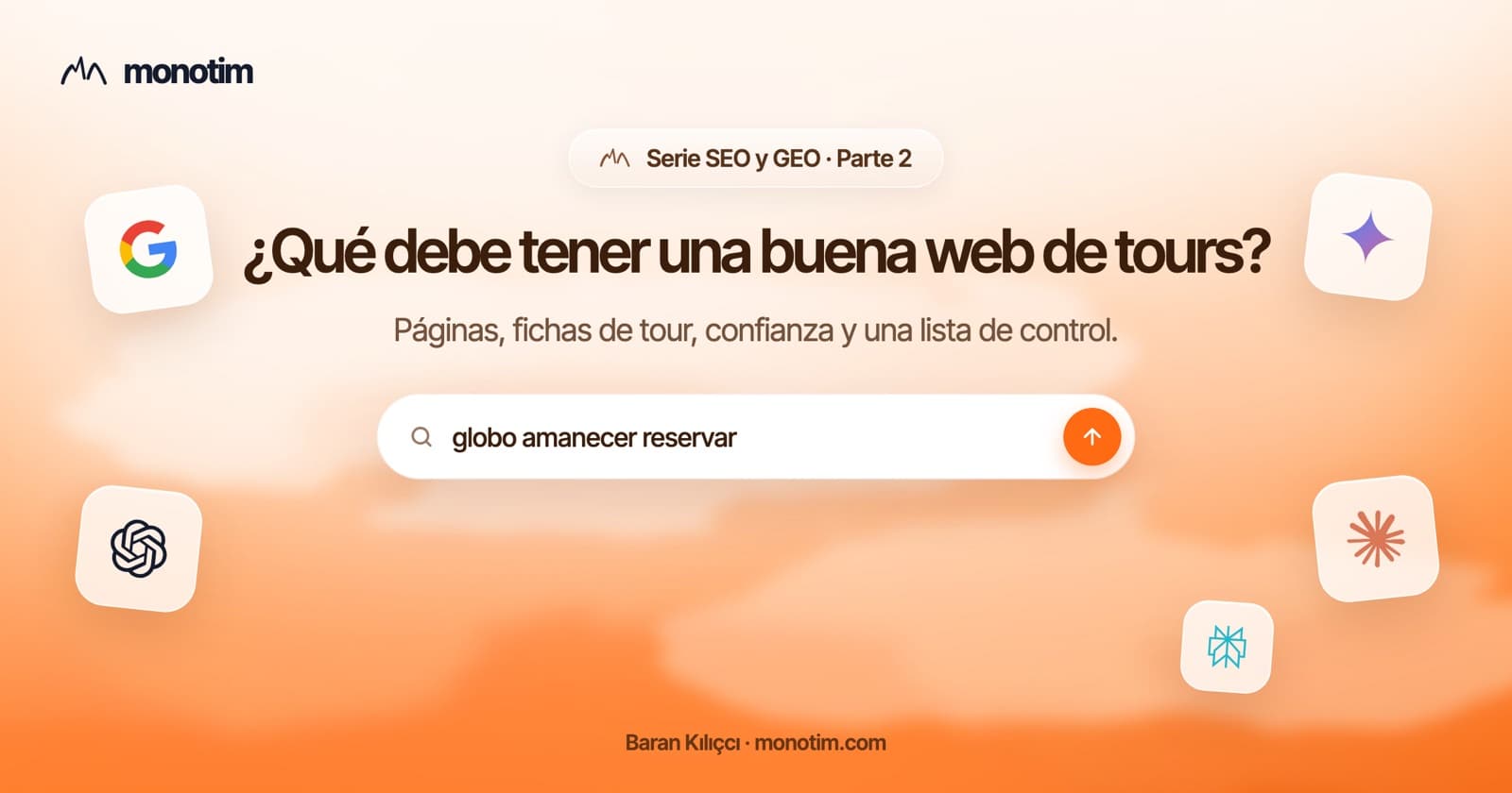 ¿Qué debe tener una buena web de tours? Página de tour, señales de confianza y botón de reserva