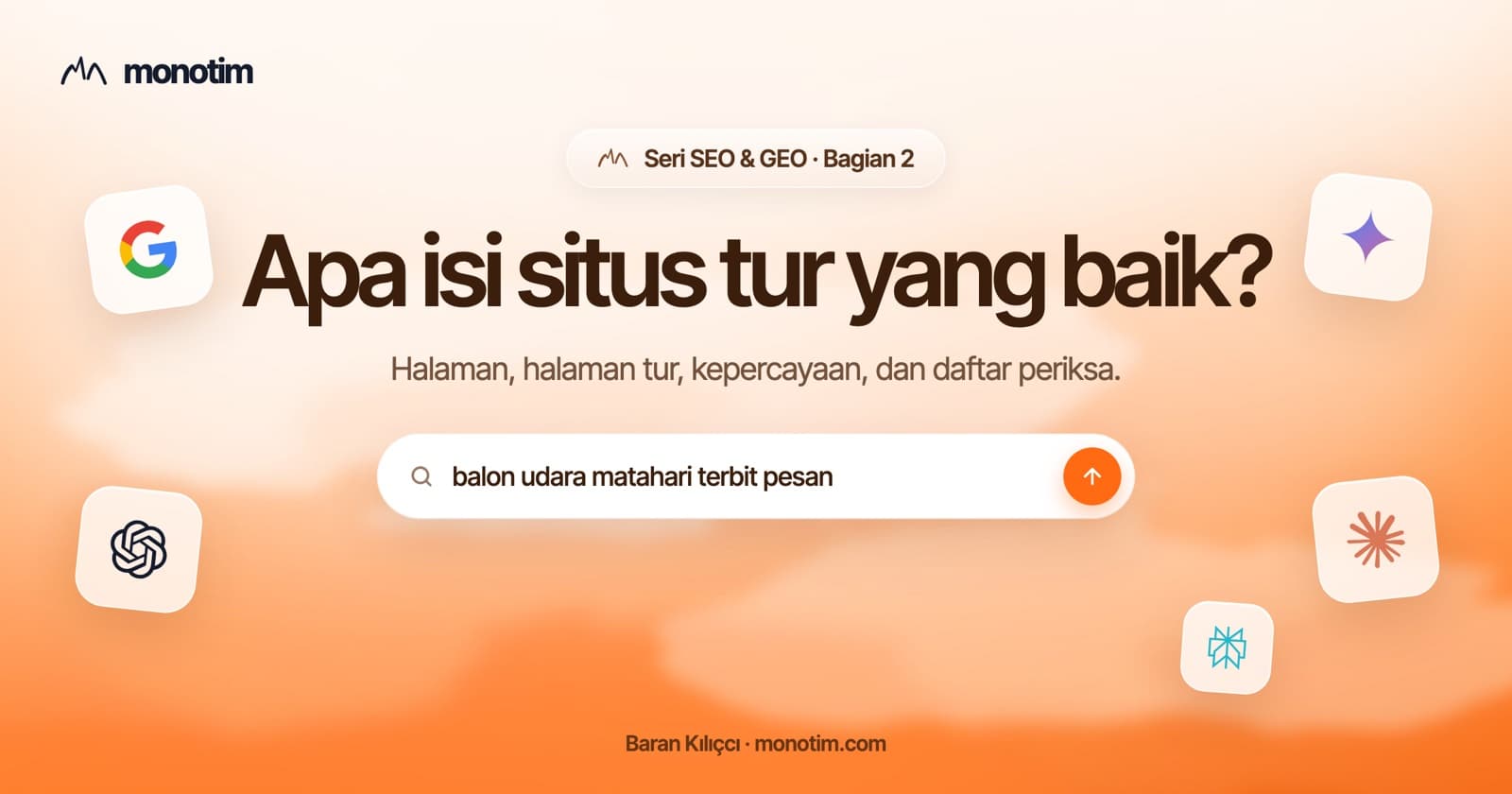 Apa saja yang harus ada di situs operator tur yang baik? Halaman tur, tanda kepercayaan, dan tombol pemesanan