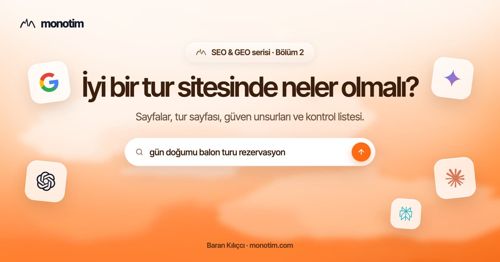 İyi bir tur acentesi web sitesinde neler olmalı? Tur sayfası, güven unsurları ve rezervasyon butonu