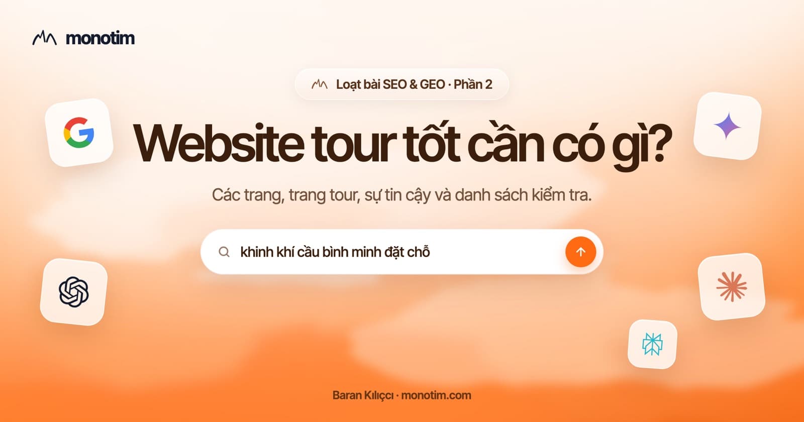 Một website tour tốt cần có những gì? Trang tour, dấu hiệu tin cậy và nút đặt chỗ